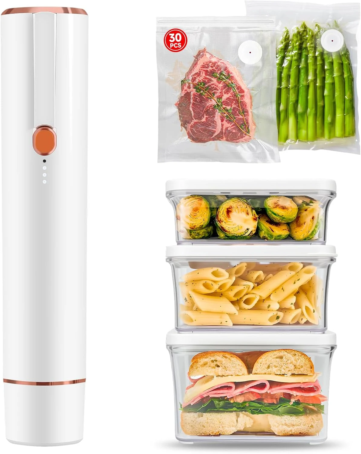 Vixino Vacuum Sealer for Food, Compact Handheld Vacuum Sealer Machine review