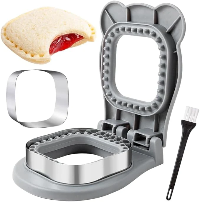 Nifogo Uncrustable Sandwich Cutter Maker, Large Sandwich Cutter and Sealer