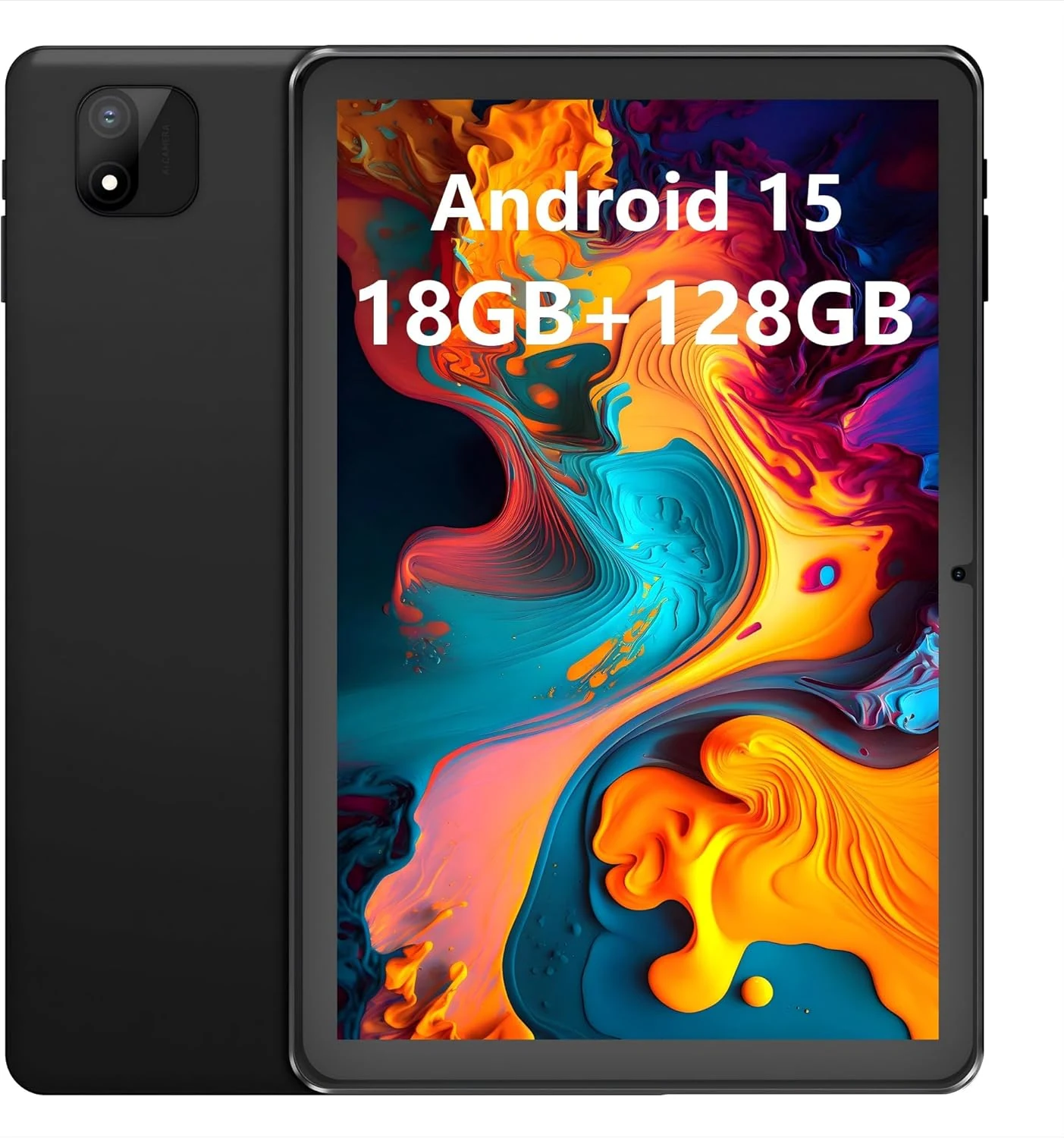 Paaxoo Android Tablet, 10.1 inch Android 15 Tablets 18 (6+12 GB RAM, 128GB ROM)