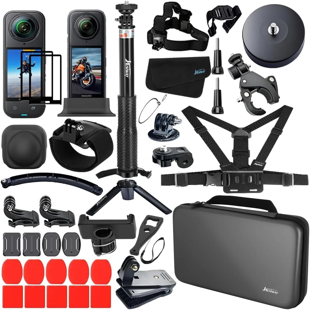 Accessories Kit for Insta360 X5 / X4 Camera Mount Bundle