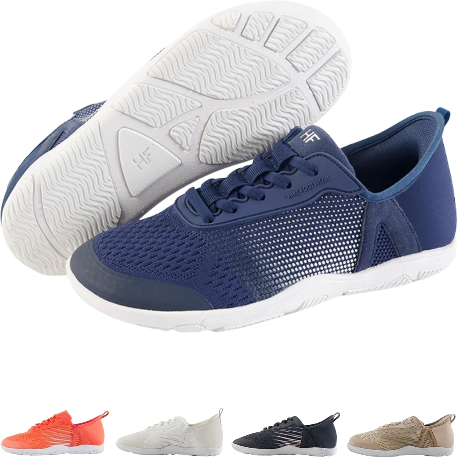 Hike Footwear HF Stride – Hands-Off & Ergonomic Barefoot Shoes for Women Men, Thin Sole & Ultra-Light, Effortless Daily Wear Unisex
