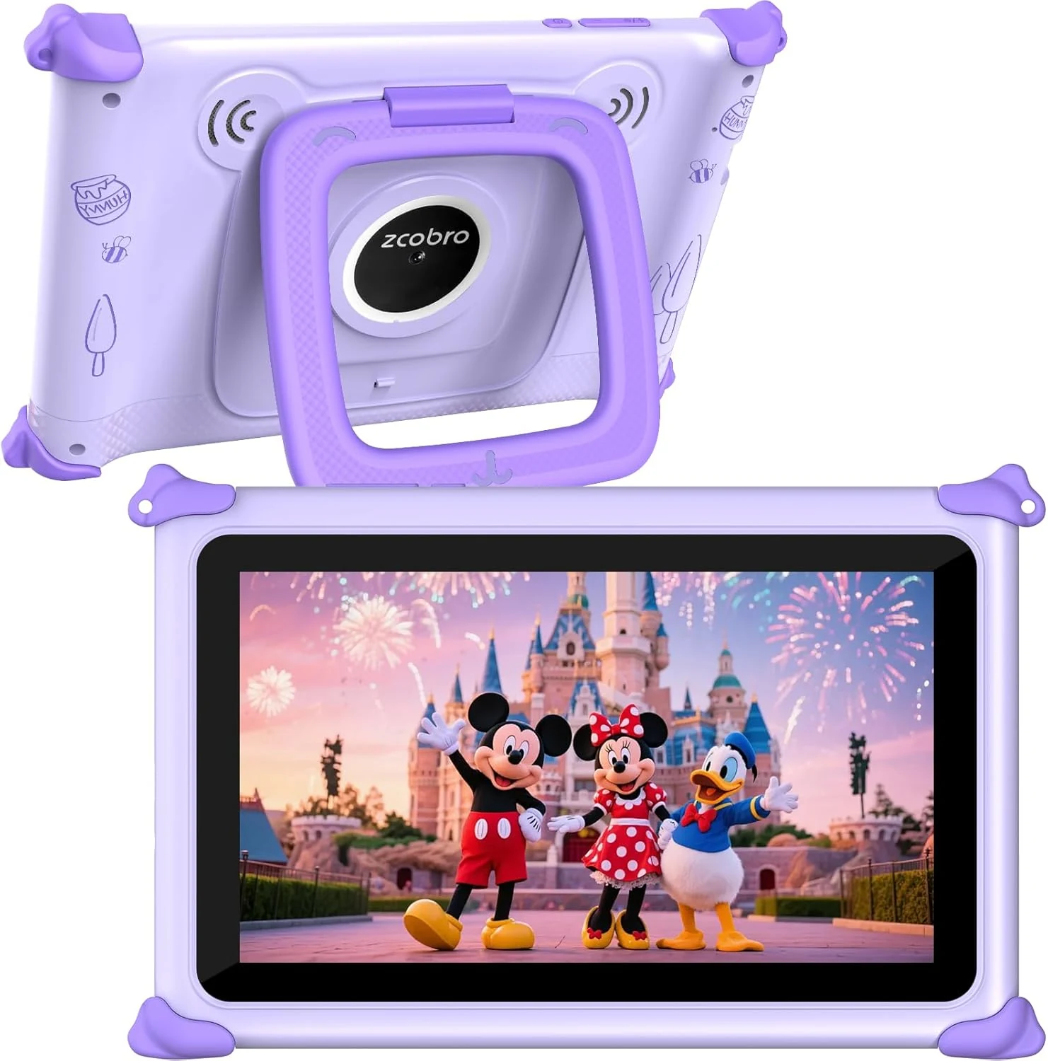 Kids Tablet 7 inch Tablet for Kids 3-12 32GB Toddler (zcobro KIDS710)