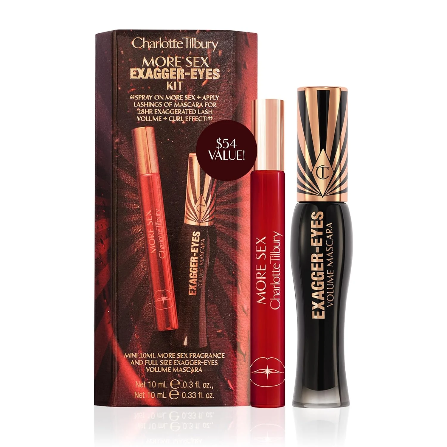 Charlotte Tilbury More Sex Exagger-Eyes Perfume & Makeup Kit