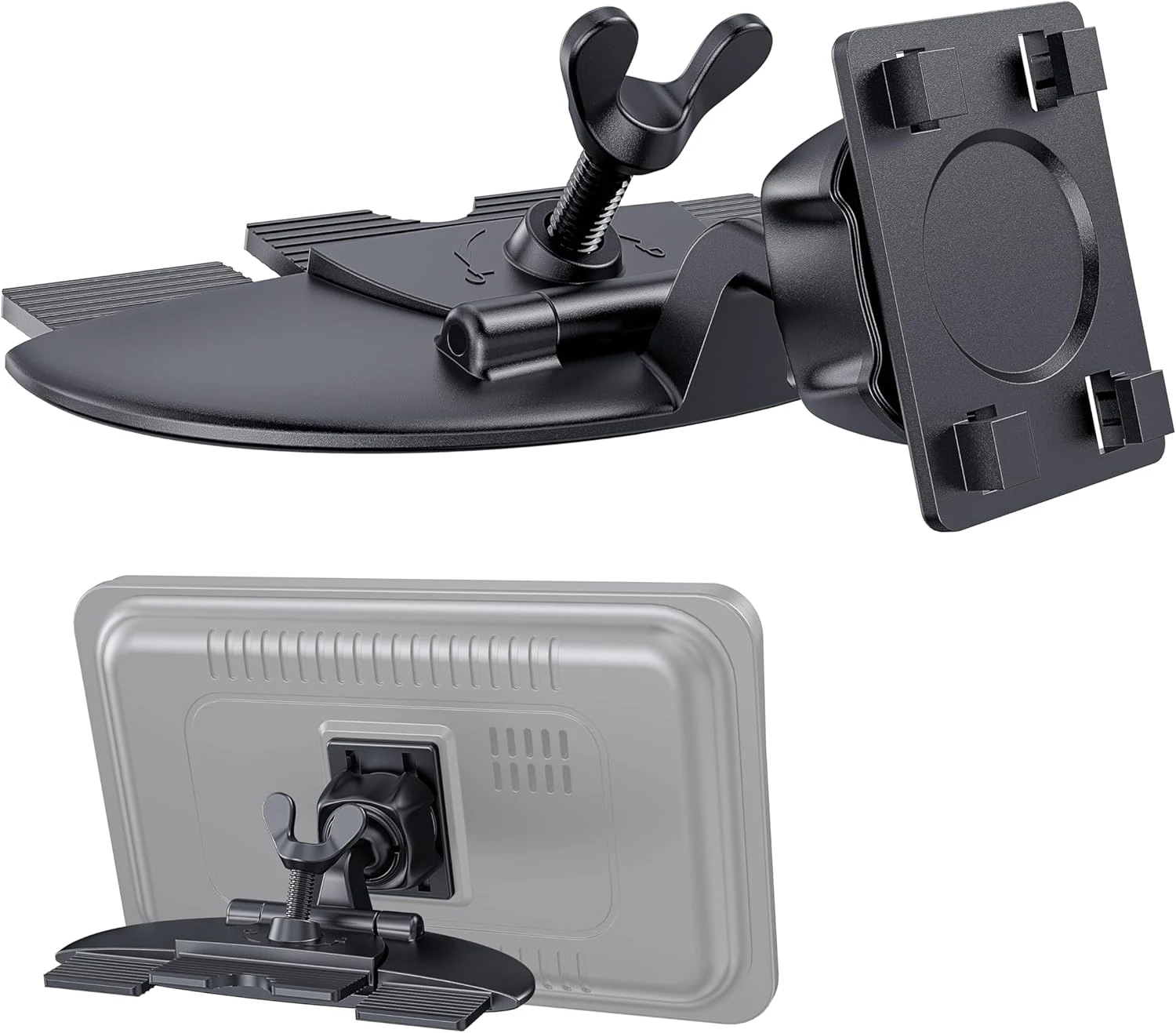 1Zero CD Slot Mount for CarPlay Screen, 360° Rotation Tool-Free