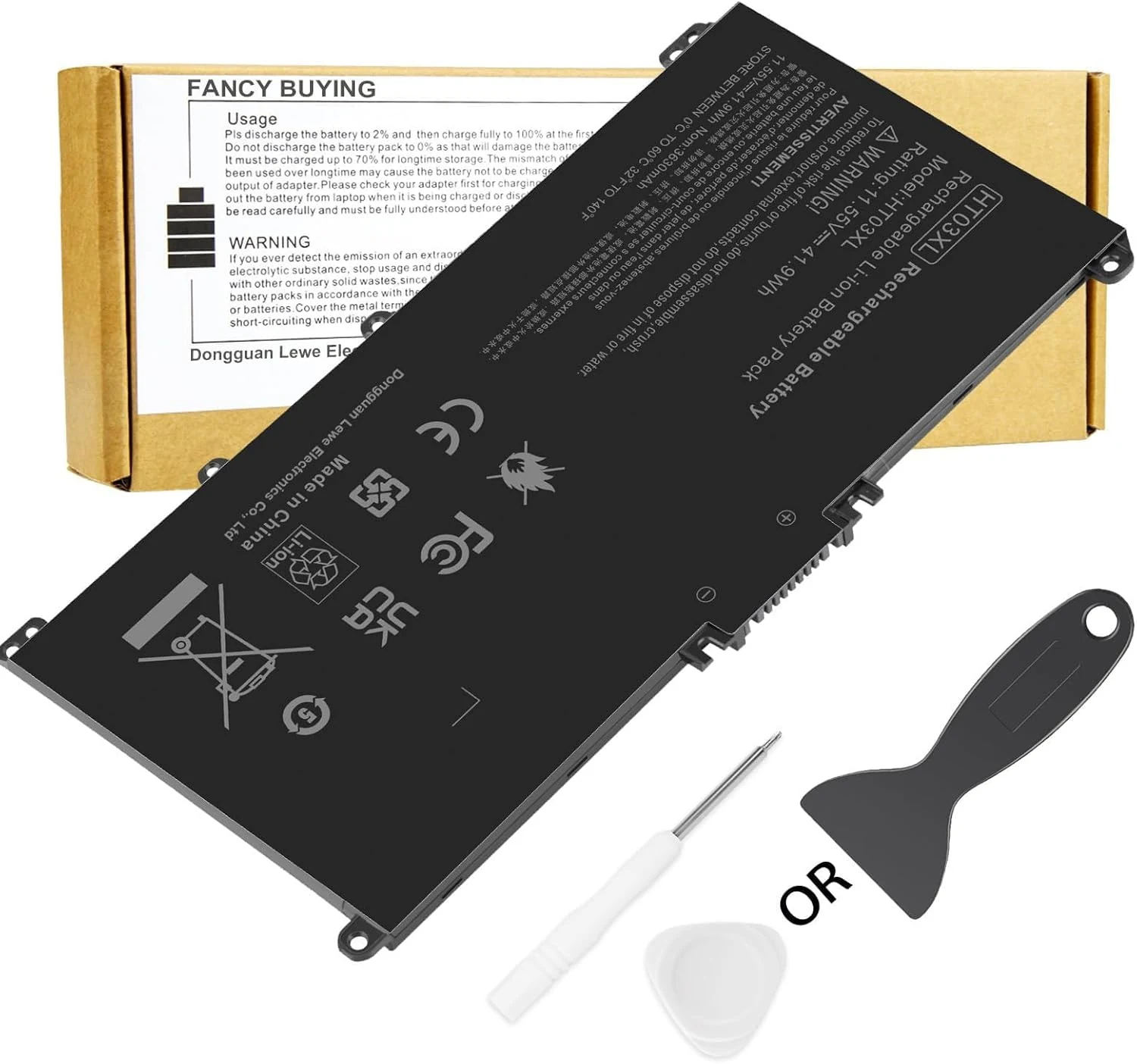 HT03XL L11119-855 Laptop Battery for HP Pavilion 15-DA 15-DB 15-DW