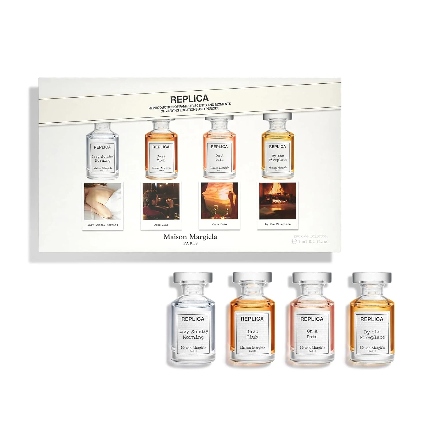 Maison Margiela Replica 4-Piece Fragrance Discovery Set (Lazy Sunday Morning, Jazz Club, By the Fireplace, Autumn Vibes)