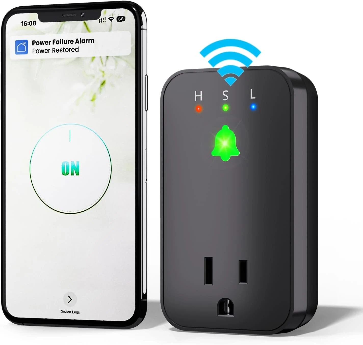 Power Failure Alarm WiFi, Smart Power Outage Alarm with App review