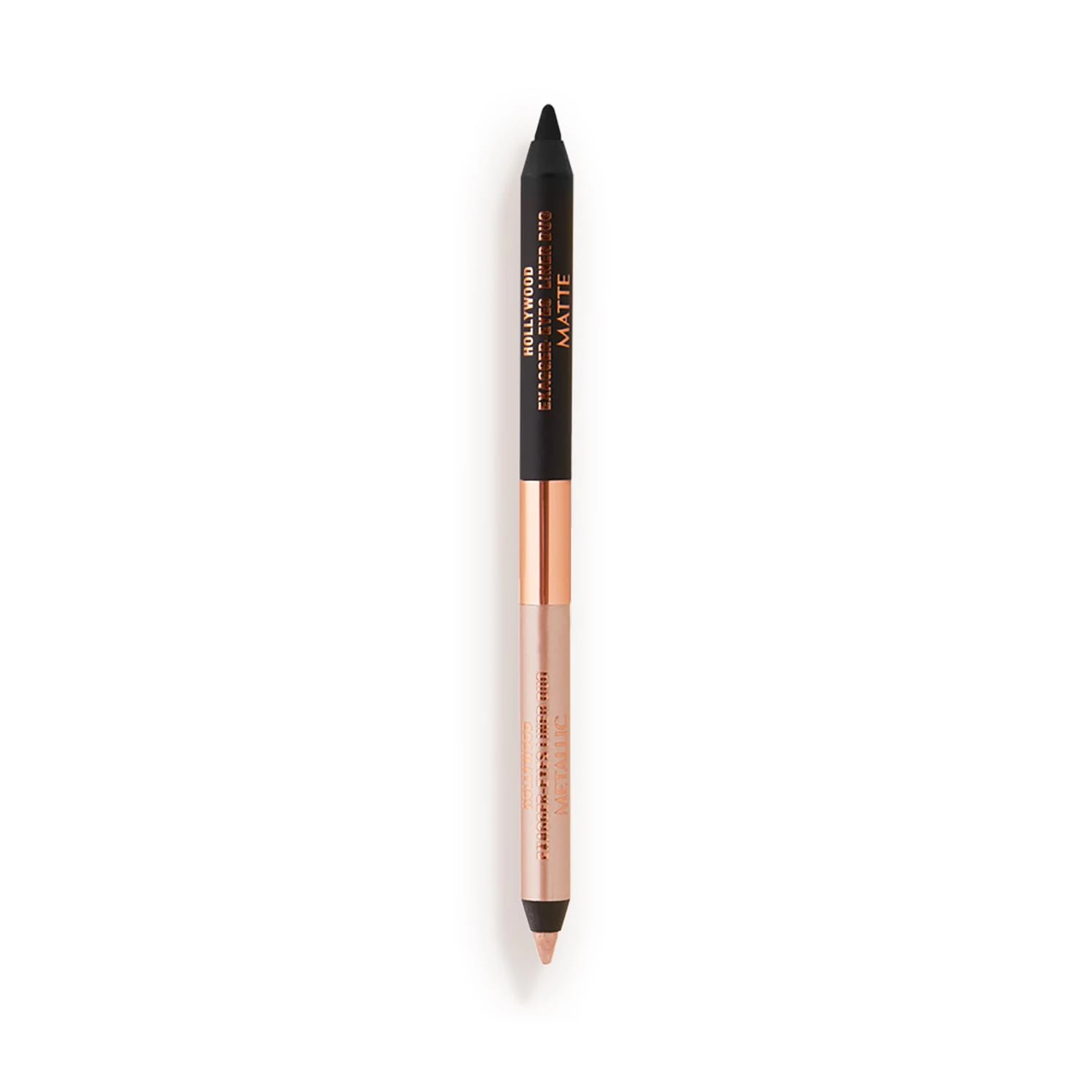 Charlotte Tilbury Exagger-Eyes Eyeliner Duo - Dual-Ended, Smudge Proof Eyeliner with 2 Complementary Shades - Black