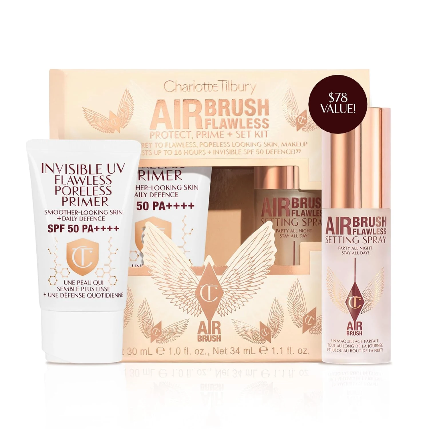 Charlotte Tilbury Protect & Prime Makeup Kit