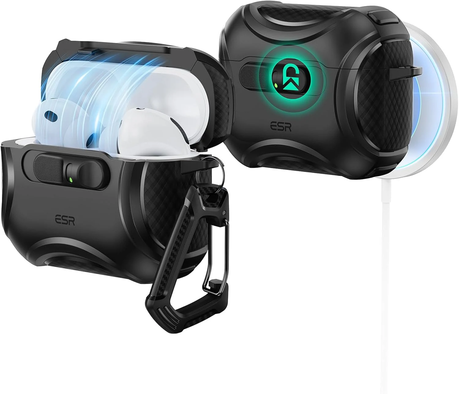 ESR for AirPods Pro 3 Case (2025), Compatible with Airpods Pro 3rd Generation Case (USB-C Cable)