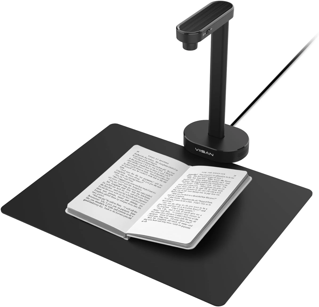 VIISAN A8401 16MP Document Scanner for Small Offices & Home Classrooms