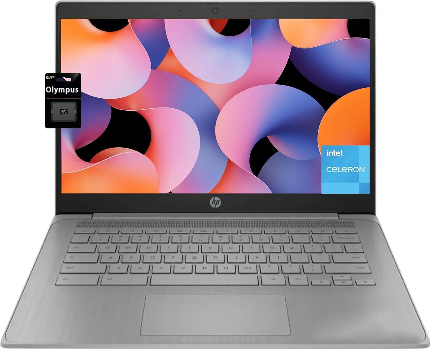 HP Chromebook 14 Laptop, Quad-Core Intel Celeron Processor N4500(> N4020) 4GB RAM, 192GB Storage, 14\u0022 HD Display, Wi-Fi 6, Bluetooth, Chrome OS, Modern Grey