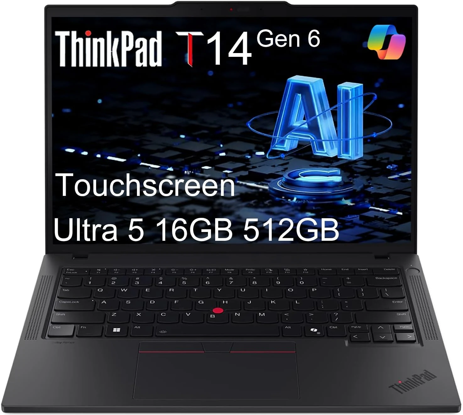 Lenovo ThinkPad T14 Gen 6 Business AI PC Laptop (14" FHD+ Touchscreen)