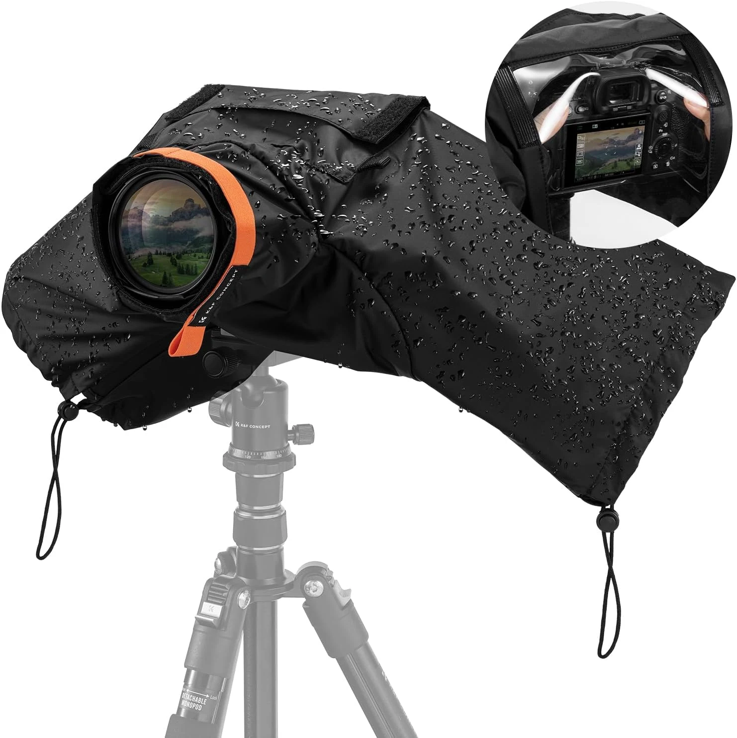 K&F Concept Camera Rain Cover, Waterproof Camera Cover for Nikon review