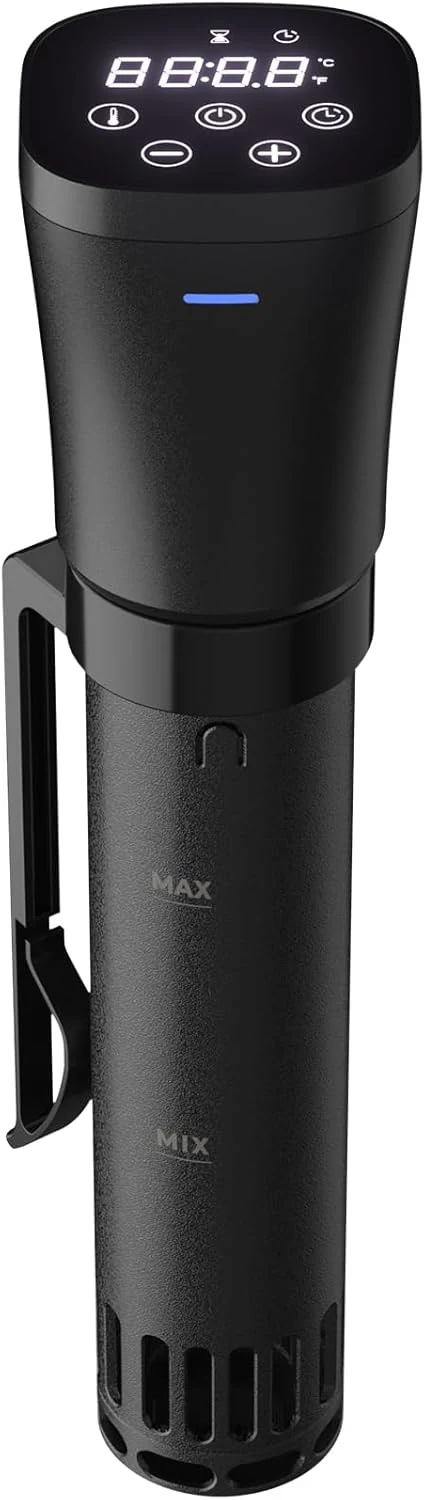 Sous Vide Machine Cooker, Immersion Circulator with Recipe, 1000W, Delay Start Function, Temp and Time Digital Display Control