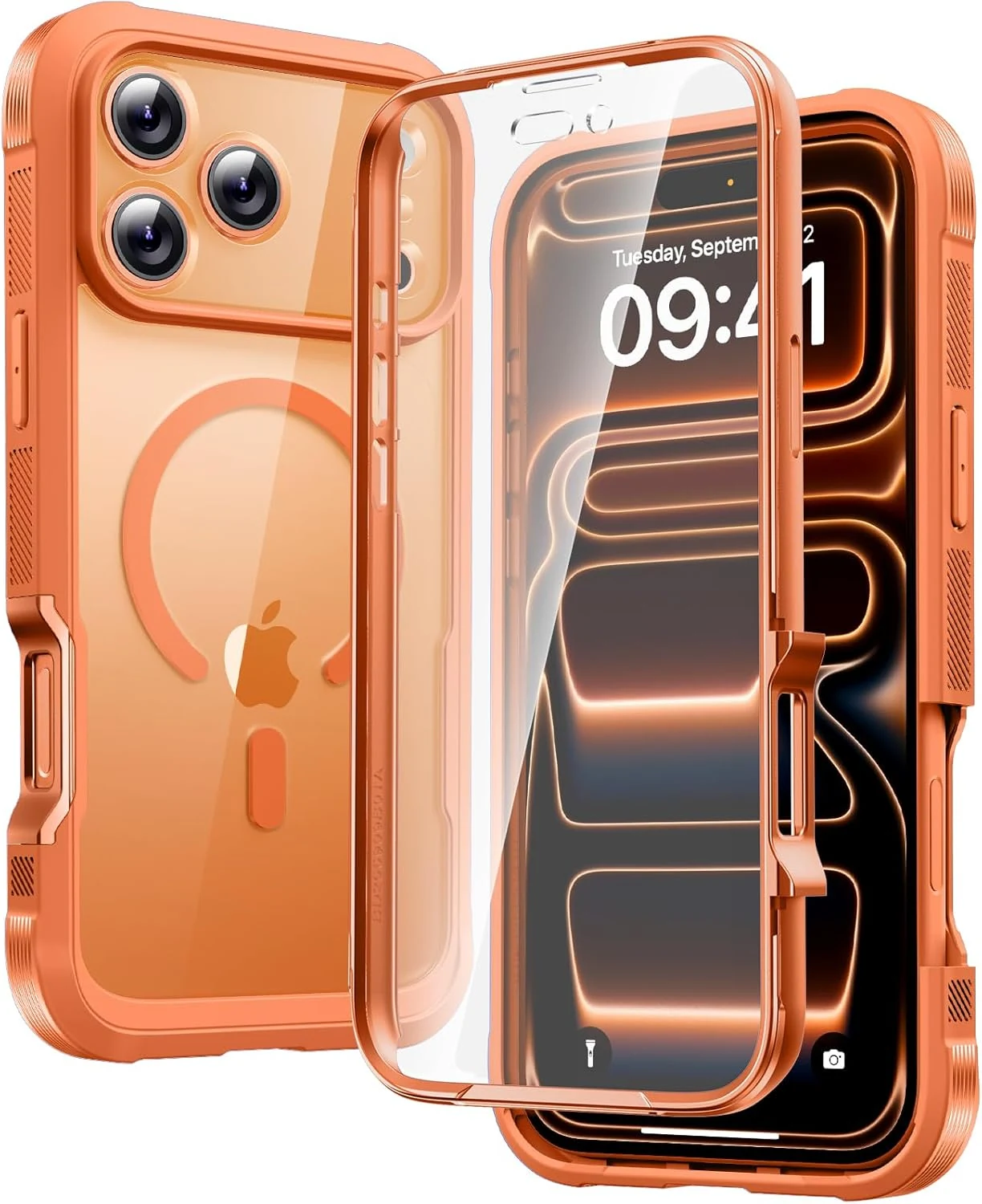 Diaclara Magnetic Designed for iPhone 17 Pro Max Case Full