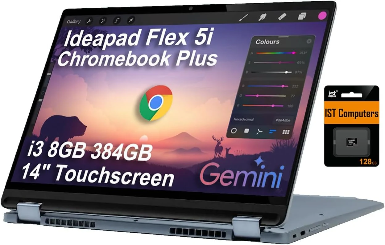 Lenovo IdeaPad Flex 5i Chromebook Plus 2-in-1 Laptop (14" FHD+ review)