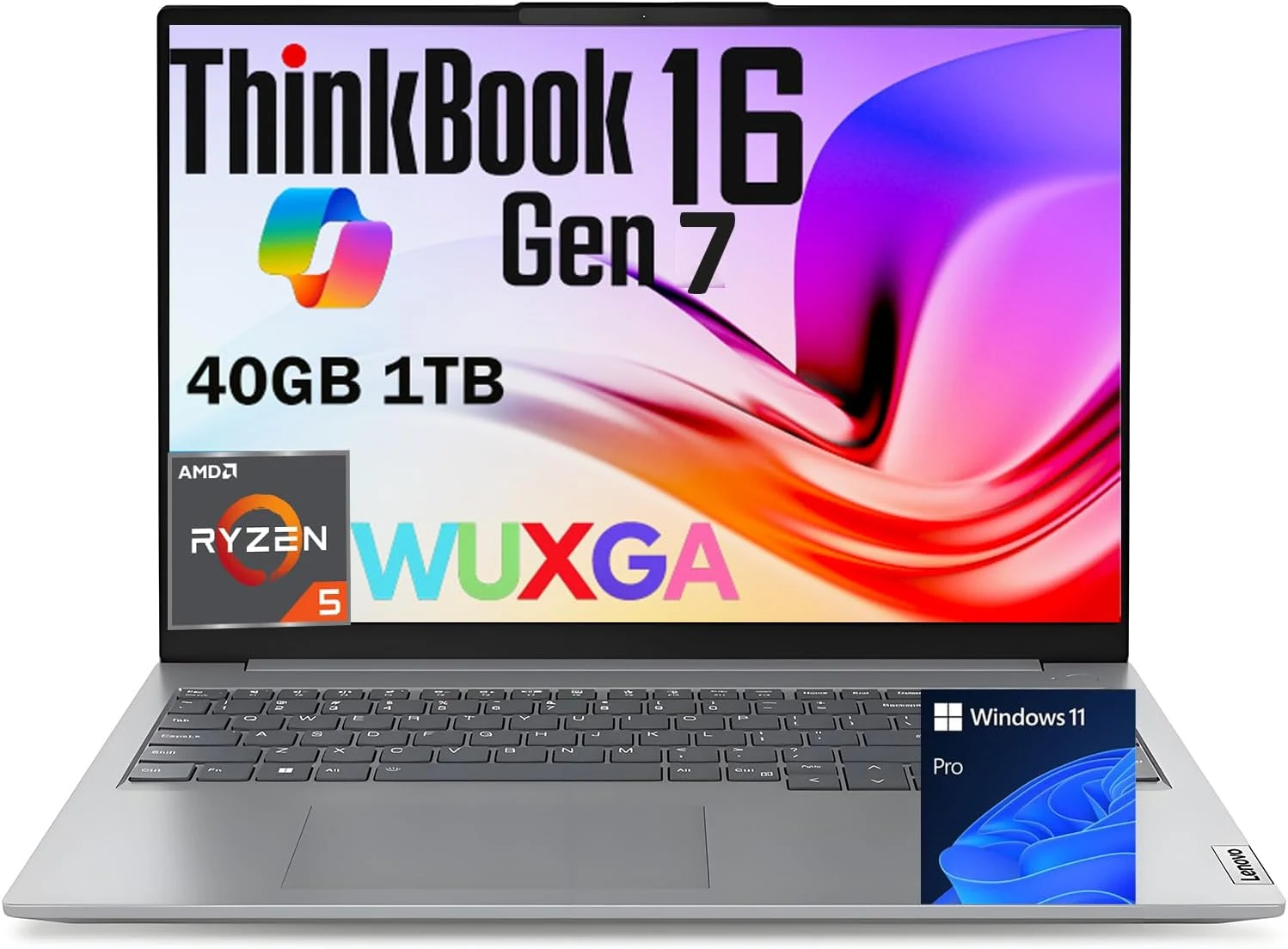 Lenovo ThinkBook 16 G7 16" WUXGA FHD+ Business Laptop, Powerful