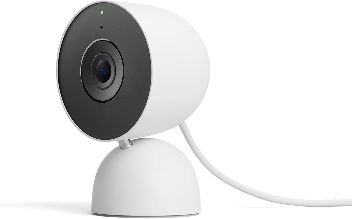 Google Nest Cam Indoor (Wired, 3rd Gen) - 2K HDR with Gemini