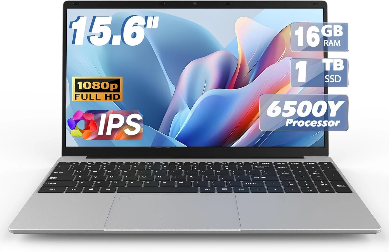 XYPLOXZ 15.6" IPS 1080p Laptop (6500Y, 16GB RAM, 1TB SSD)