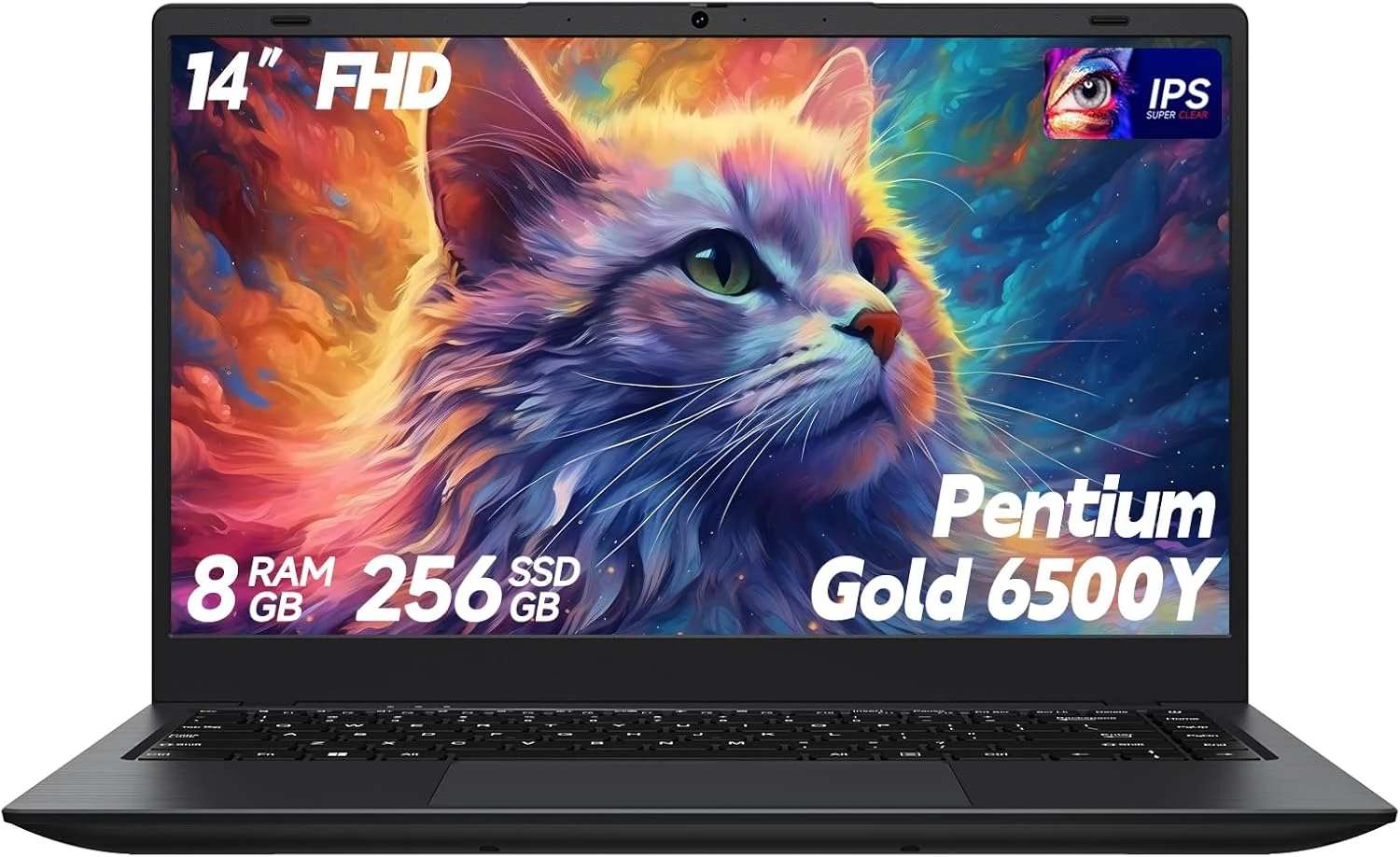 BLUEING Laptop Computer, 8GB RAM 256GB SSD, Laptop with Gold 6500Y