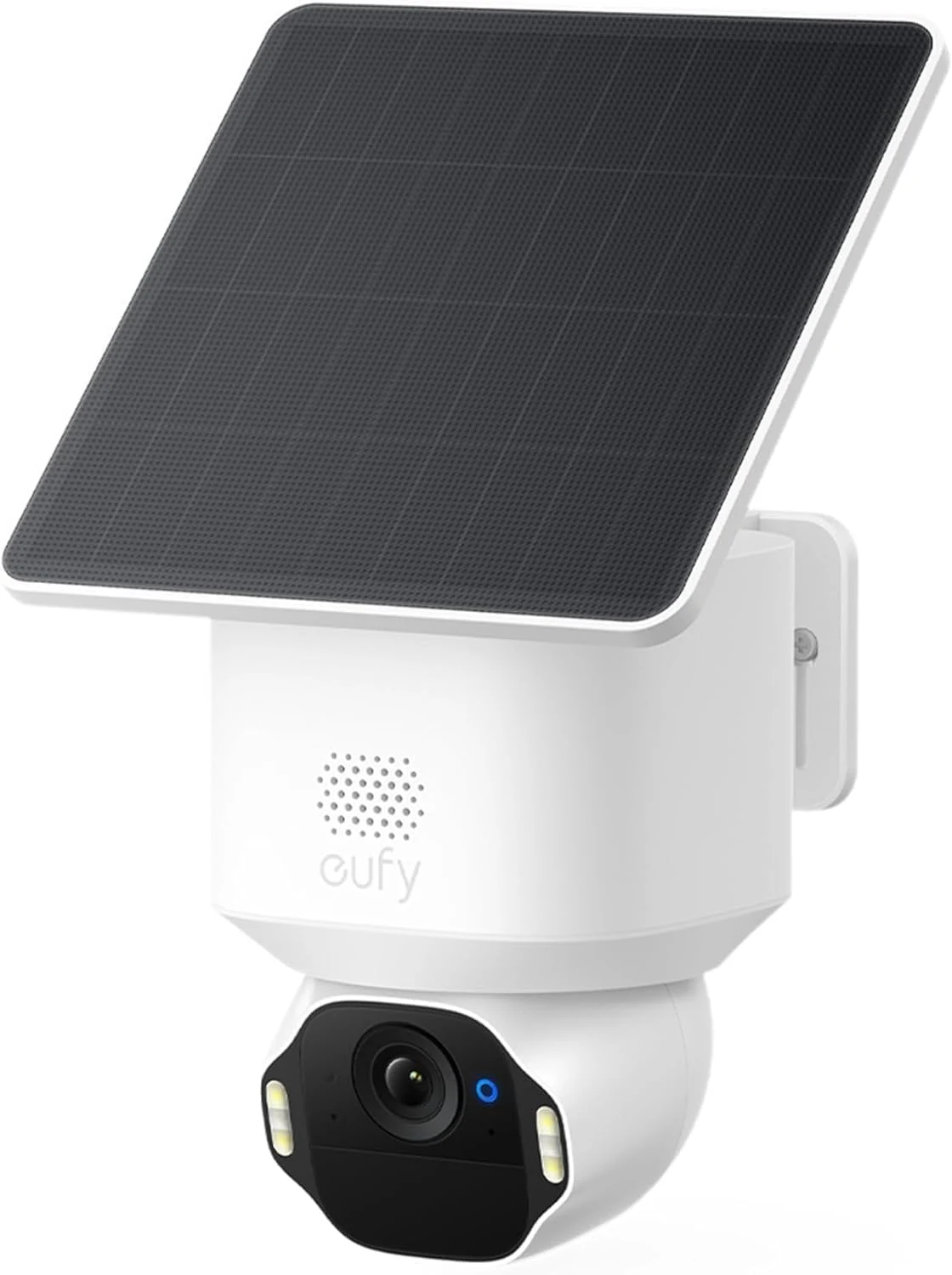 eufy SoloCam E42, 4K Security Camera Wireless Outdoor, Solar Powered, AI Motion Tracking, Strobe Light, Pan & Tilt