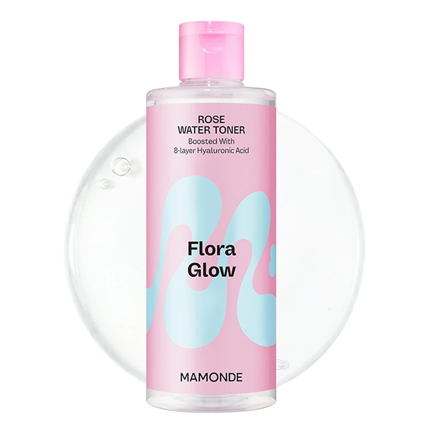 MAMONDE Flora Glow Rose Water Toner | Hydrating, Lightweight Toner with Peptide & Hyaluronic Acid for Korean Glass Skin
