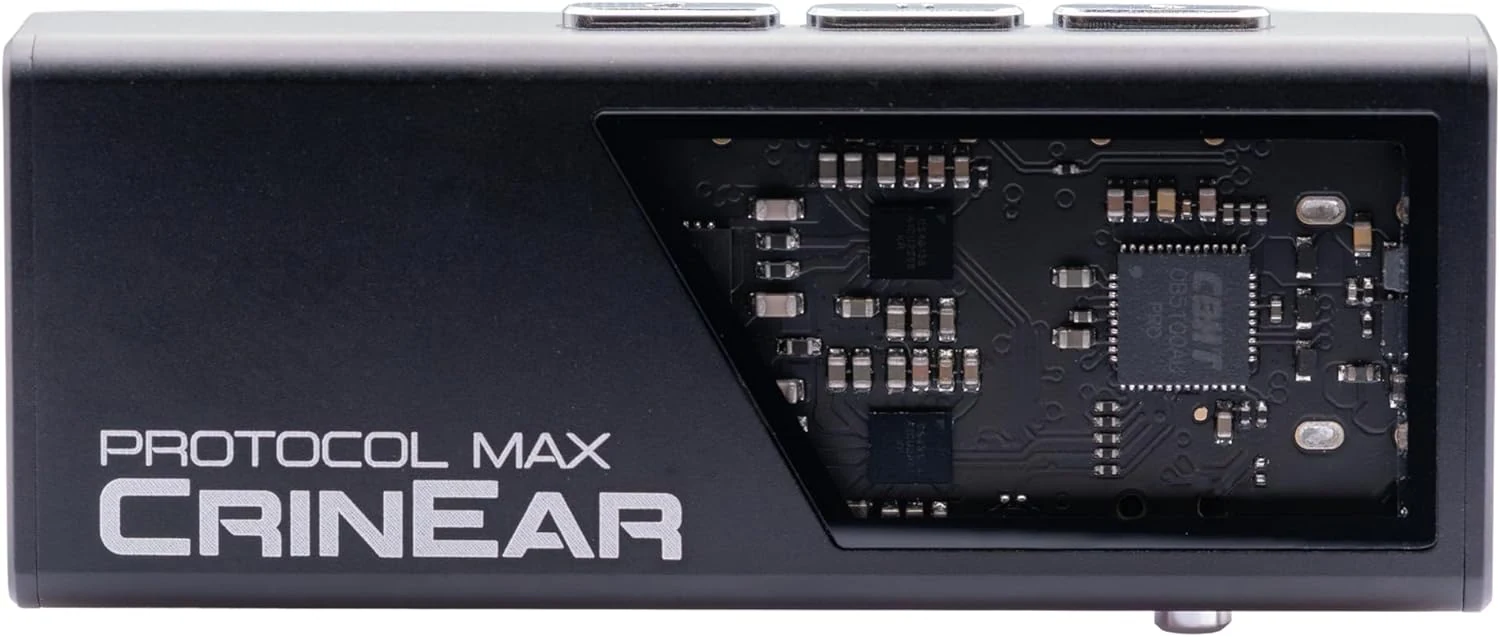 CrinEar Protocol Max portable DAC-amplifier with 10-band PEQ