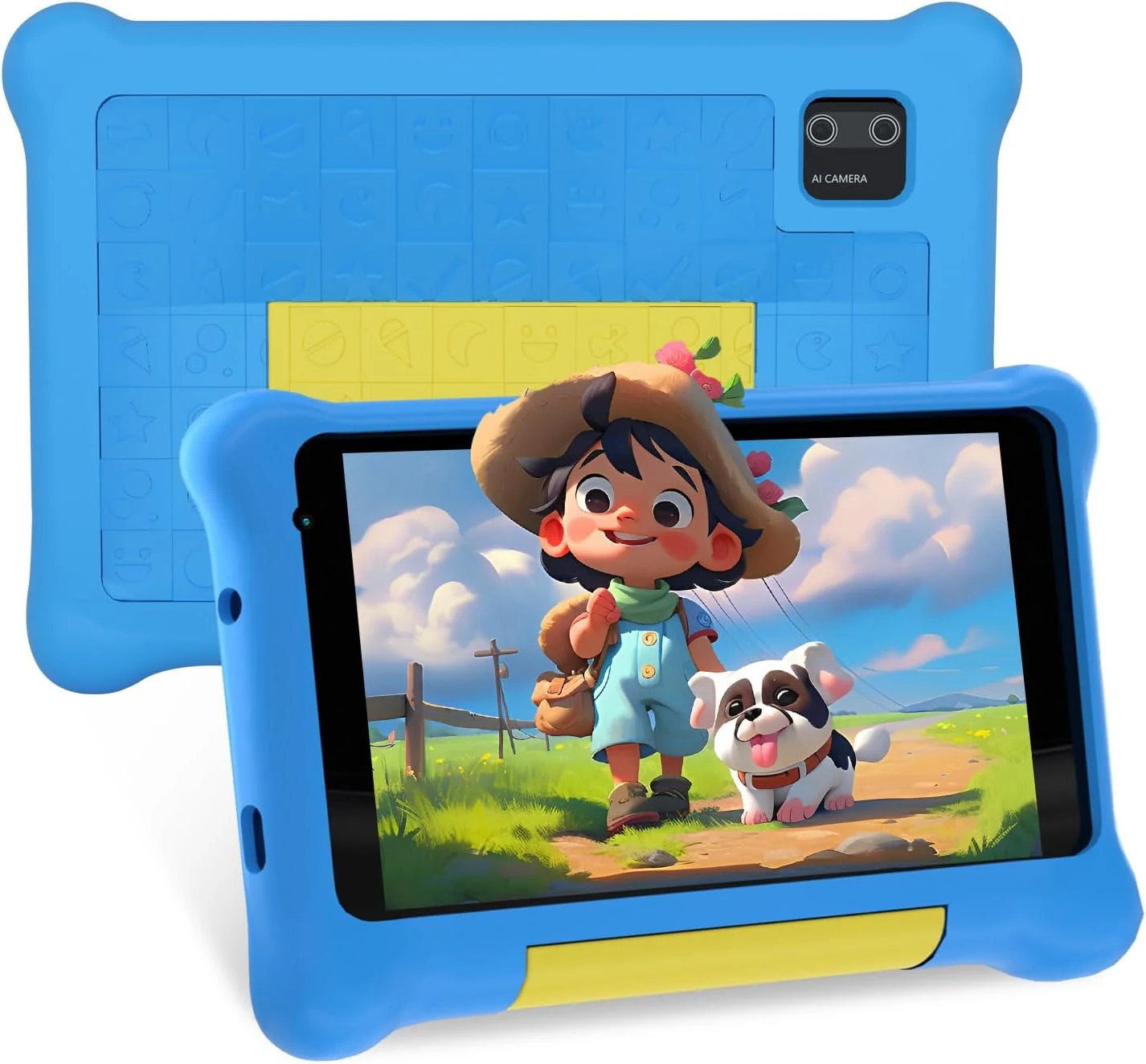 MUISOO 7 Inch Android 13 Kids Tablet (5GB+32GB, 128GB Expandable)