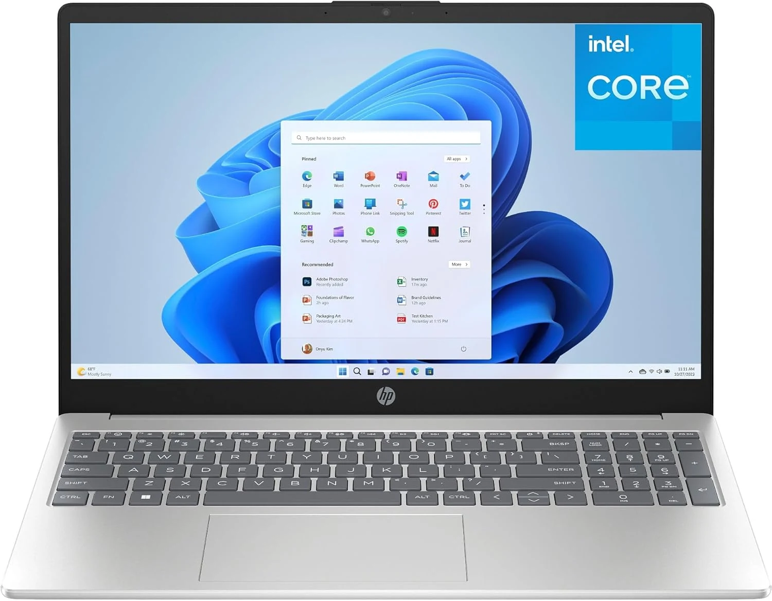 HP Pavilion 15.6" FHD Laptop Computer, 8GB DDR4 RAM, 256GB PCIe SSD, Intel N100 CPU (2026 Edition)