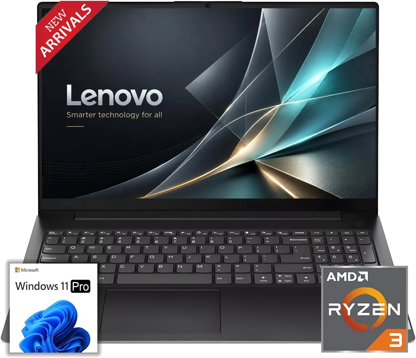 Lenovo 2026 New V15 Business and Student Laptop, Ryzen 3 7320U