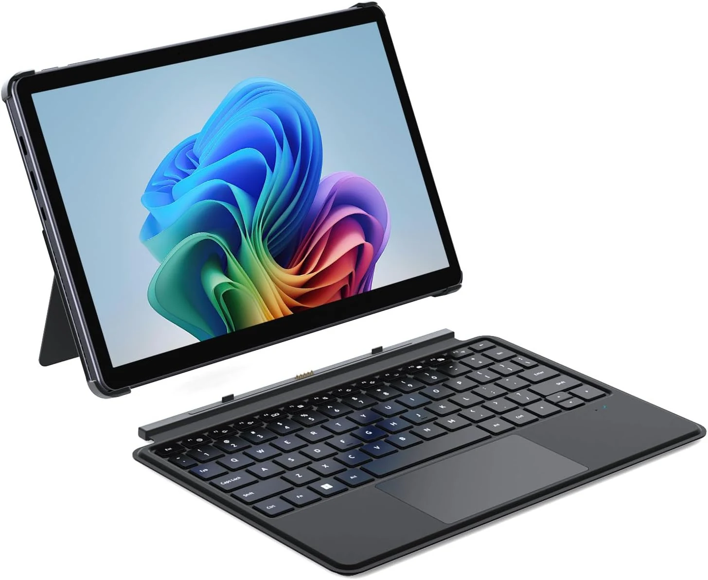 ADREAMER 10.1" Win 11 Tablet, 2 in 1 Tablet Laptop, Intel N150, 8GB + 256GB