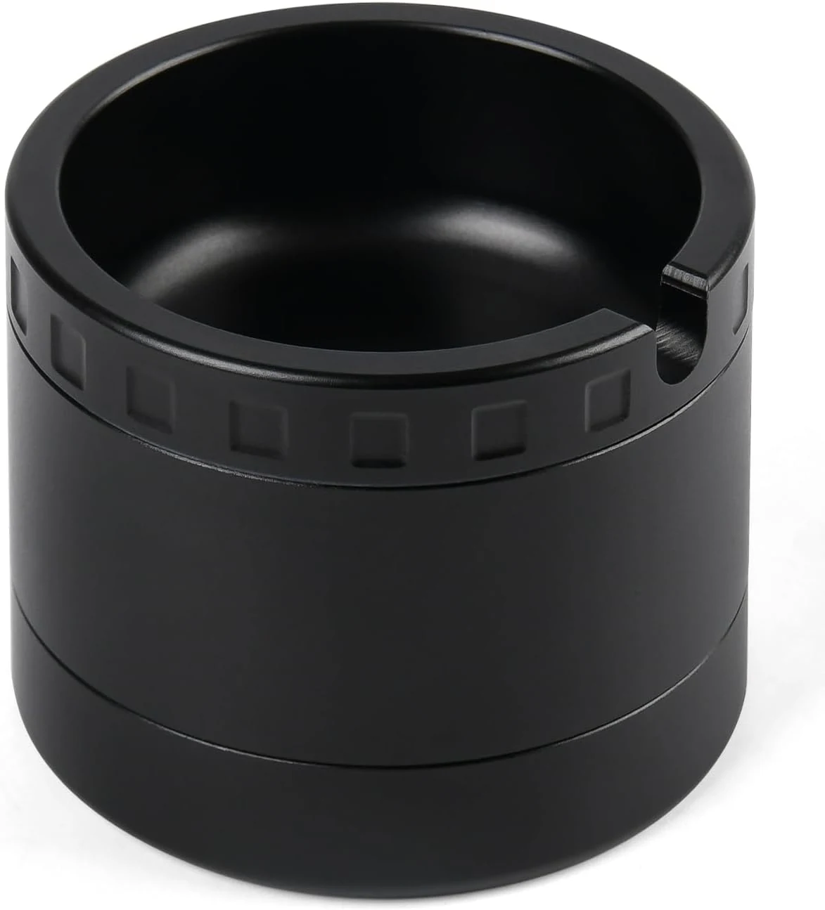 2.5" Grinder [Aluminum] 3-Piece 3-Parts Grinder for Kitchen Spice with Top Storage, Anti-jamming Teeth & Large Bottom Chamber