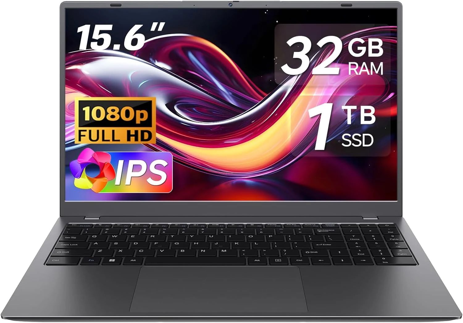 TRHRO Laptop Computer 15.6 inch (32GB RAM, 1TB SSD)