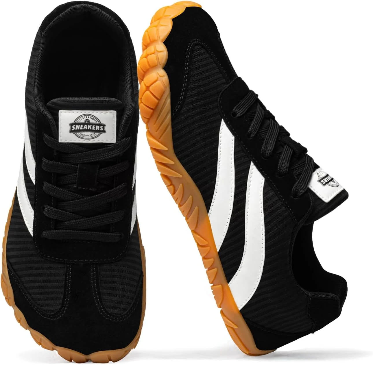 Barezoey Barefoot Shoes Women Casual Sneakers, Wide Toe Box Zero Drop Minimalist Trail Running Shoes
