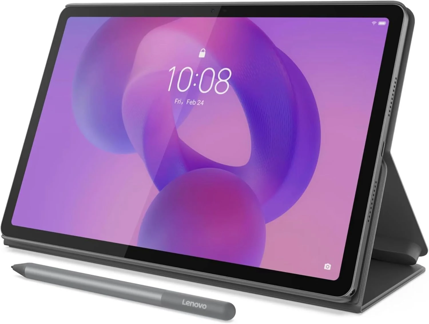 Lenovo Idea Tab 11" Tablet with Pen & Folio Case - Dimensity 6300 / 8GB RAM / 128 GB Storage/Android 15/2.5K / 90 Hz/Luna Grey