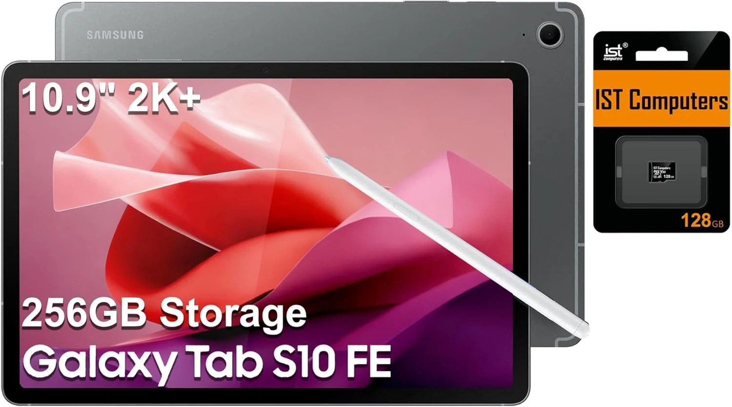 Samsung Galaxy Tab S10 FE AI Android Tablet (10.9" 2K+ 90Hz)