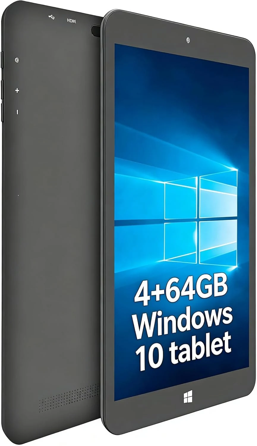 KBJPADS 8 Inch Windows Tablet (4GB RAM, 64GB ROM, Windows 10 Home)