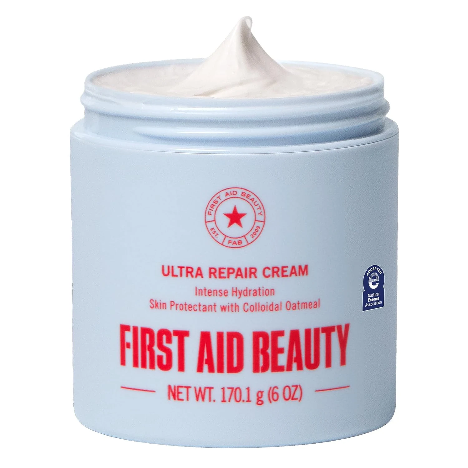 First Aid Beauty Ultra Repair Cream, Intense Hydration Face & Body Moisturizer