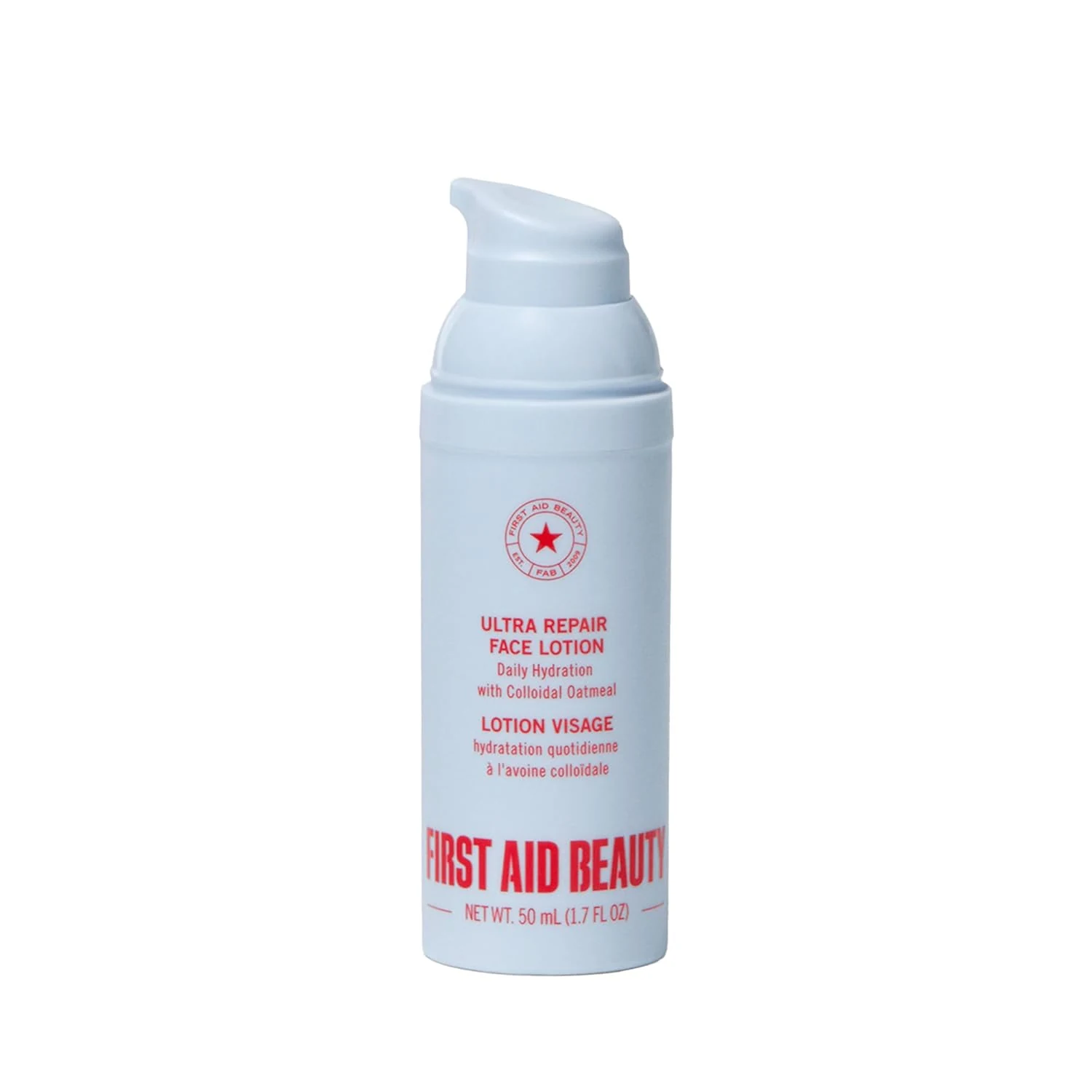 First Aid Beauty Ultra Repair Face Moisturizer with Colloidal Oatmeal, Ceramides, and Shea Butter