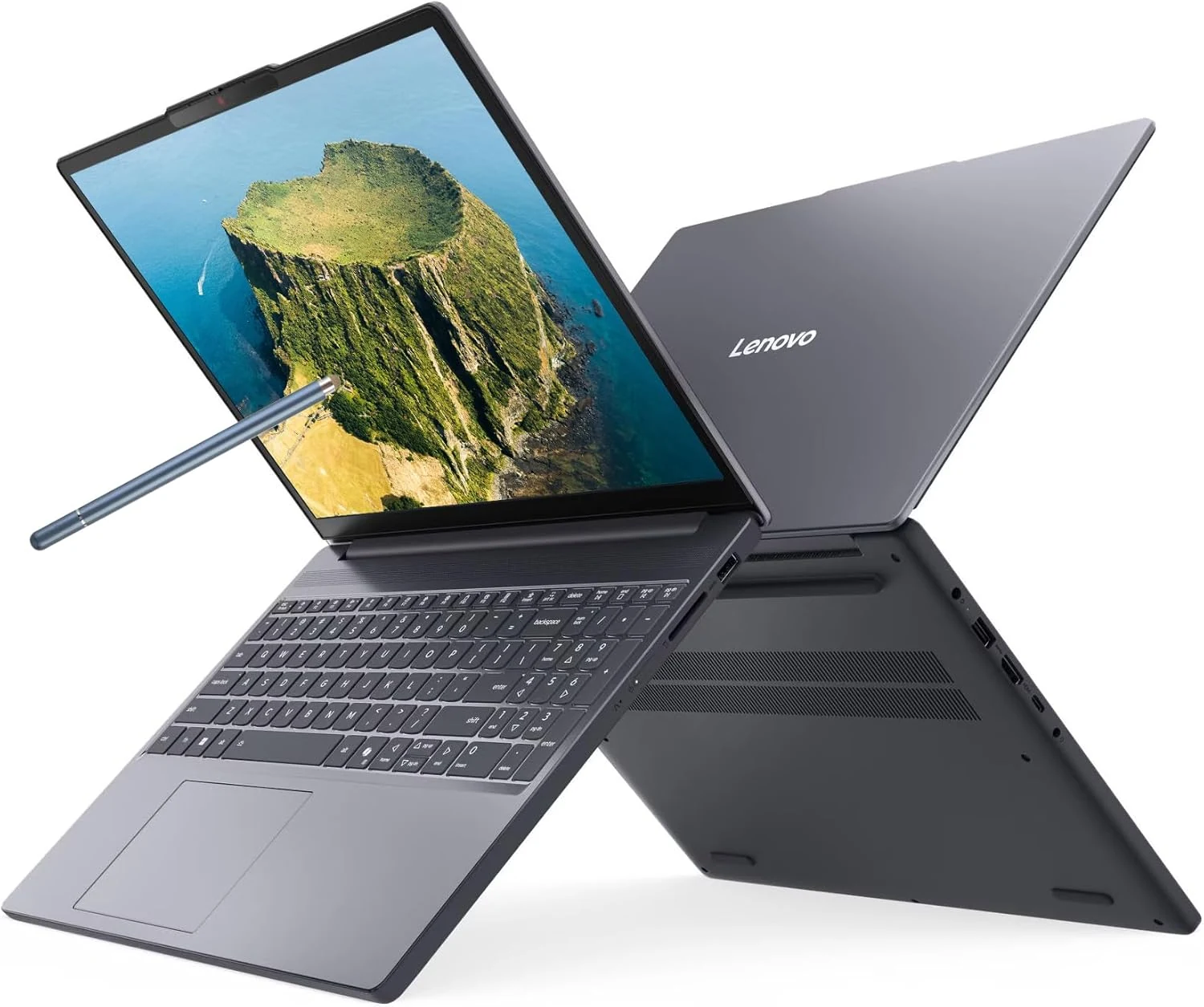 Lenovo IdeaPad Slim 3 15.3" Touchscreen WUXGA IPS Laptop, AMD Ryzen 5 8540U(Beat i7-1355U), 16GB DDR5 RAM, 1TB PCIe SSD, Backlit Keyboard, USB-C, Wi-Fi 6, Camera, Windows 11 Pro, w/BWE Stylus Pen