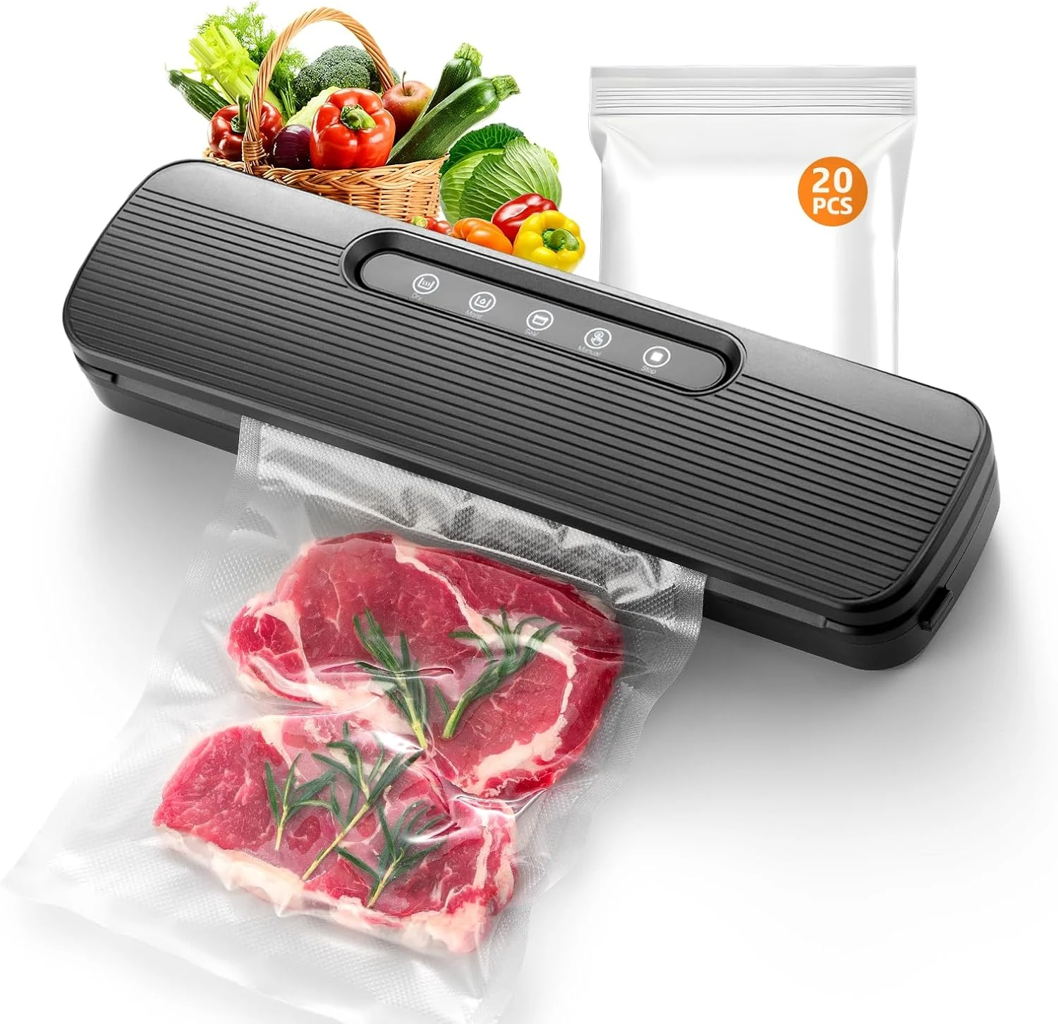 Vacuum Sealer Machine for Food Preservation (Gziyso)