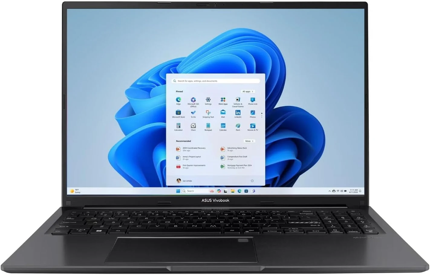 ASUS Vivobook 16" WUXGA Laptop Intel Core i7-1355U 16GB RAM 512GB SSD Intel Iris Xe Graphics