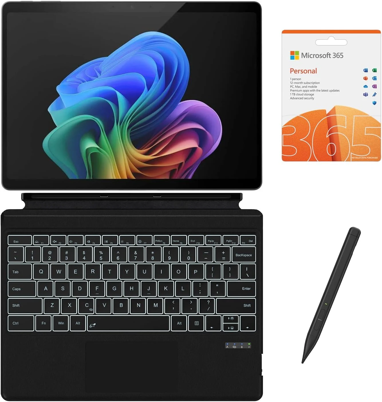 Microsoft Surface Pro 13" 3K 120Hz OLED Touchscreen 2-in-1 Tablet Laptop