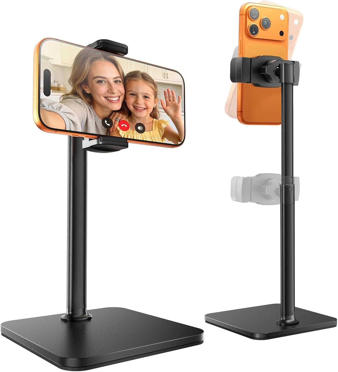 tounee Phone Stand for Desk, 8-11" Height Adjustable Cell Phone Holder