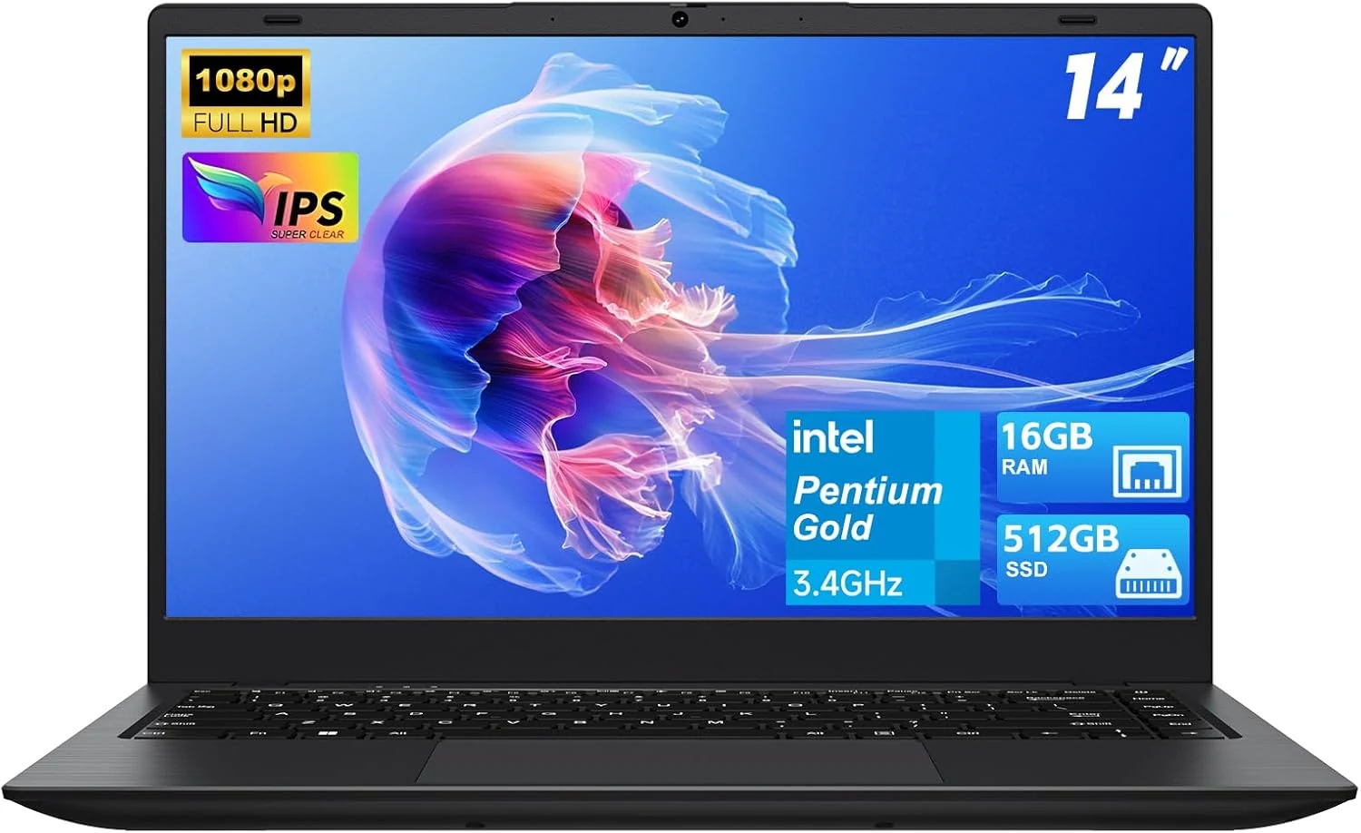 SHBIV 14-inch FHD Laptop Computers (Gold 6500Y, 32GB RAM, 1TB SSD)