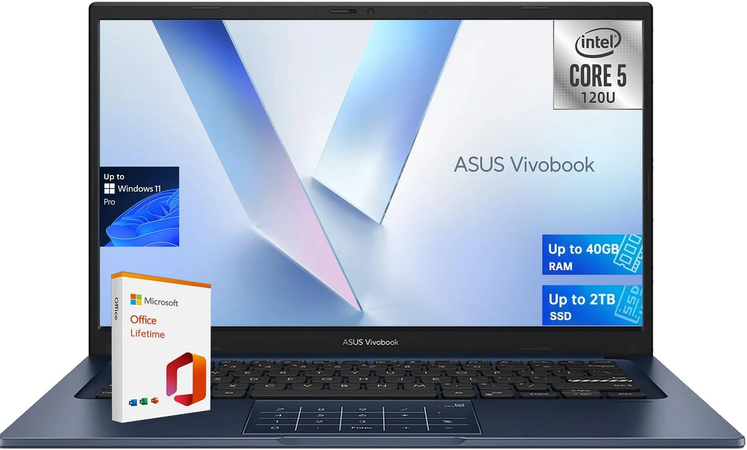 ASUS Vivobook 14 Laptop, Intel Core 5 120U, FHD LED review