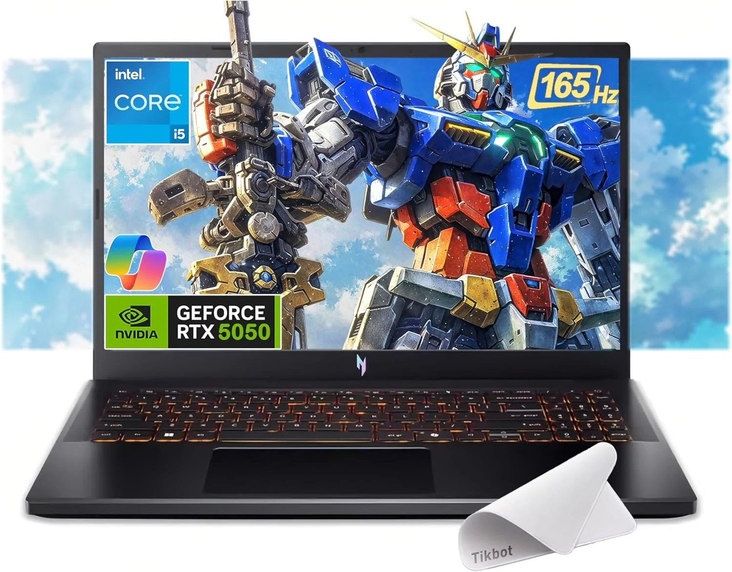 Acer Nitro V 15.6” FHD IPS 165Hz Gaming Laptop (Core i5-13420H, RTX 5050, 16GB RAM, 1TB SSD)