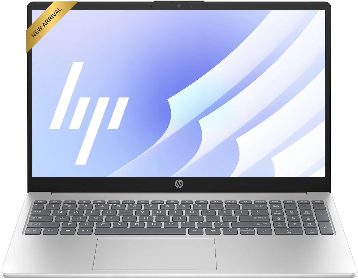 HP 15.6" 2026 Edition FHD Laptop Computer (Core i3-N305, 8GB RAM, 256GB SSD)