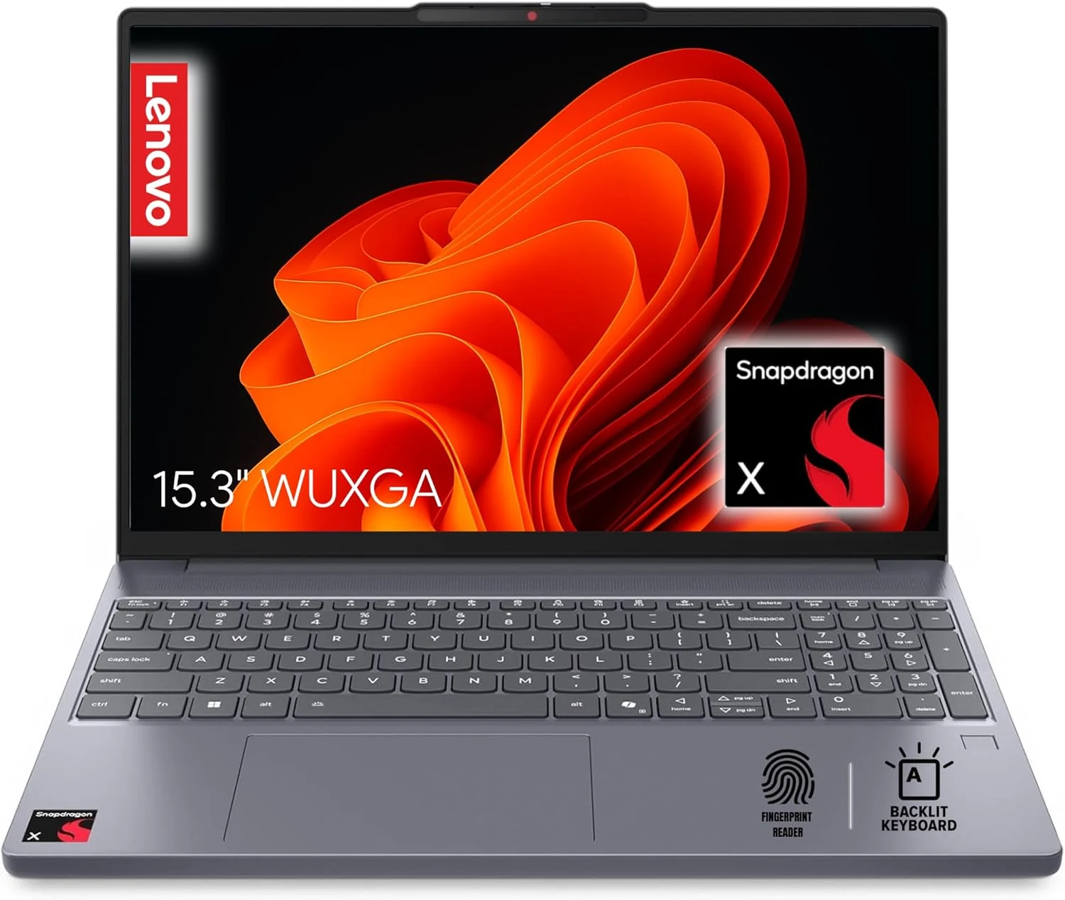 Lenovo IdeaPad Slim 3X (15.3-inch WUXGA Touch, Snapdragon X, 16GB RAM, 1TB total)